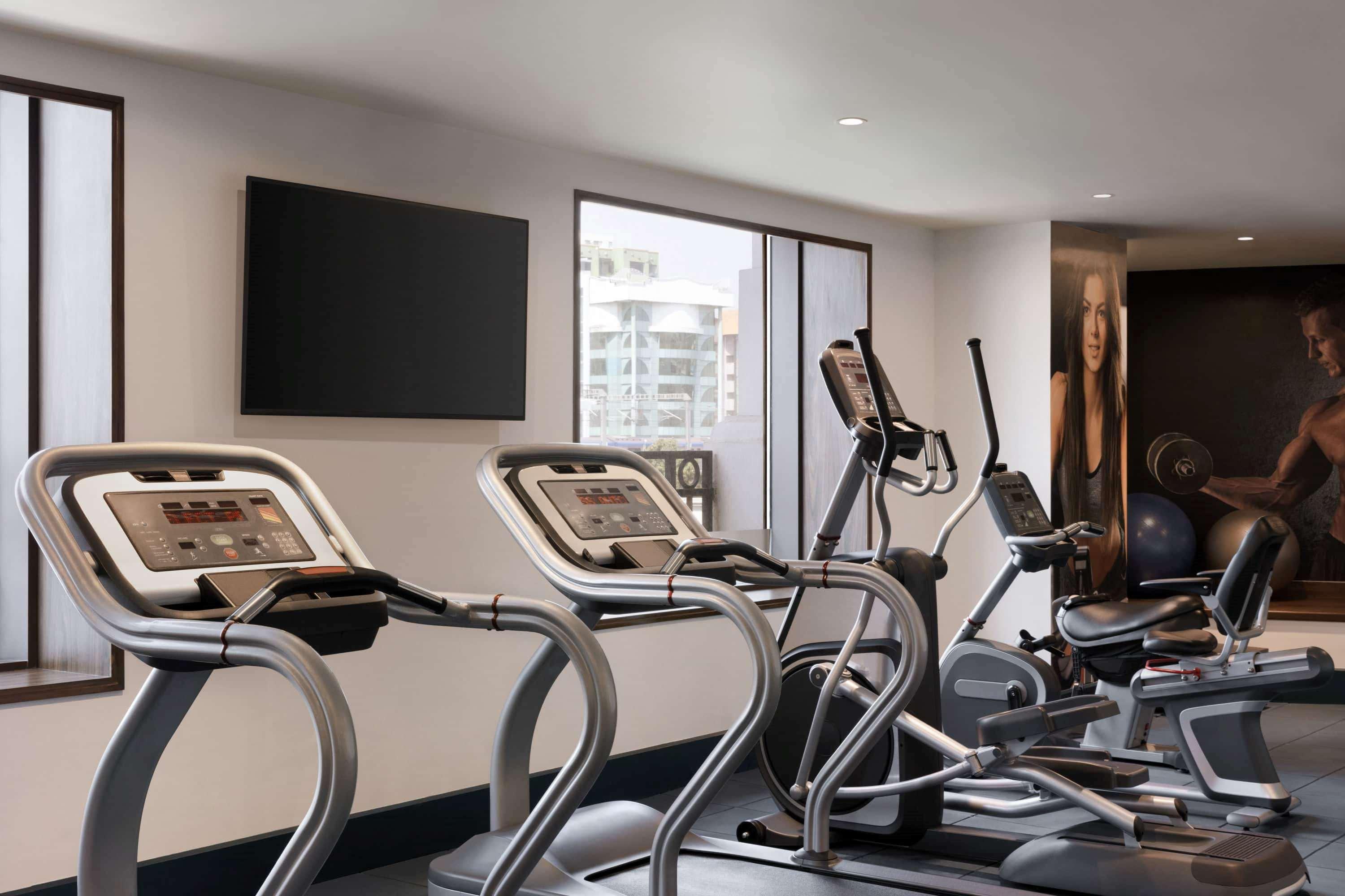 Ramada Plaza Chennai Hotel Exterior photo The gym at the hotel