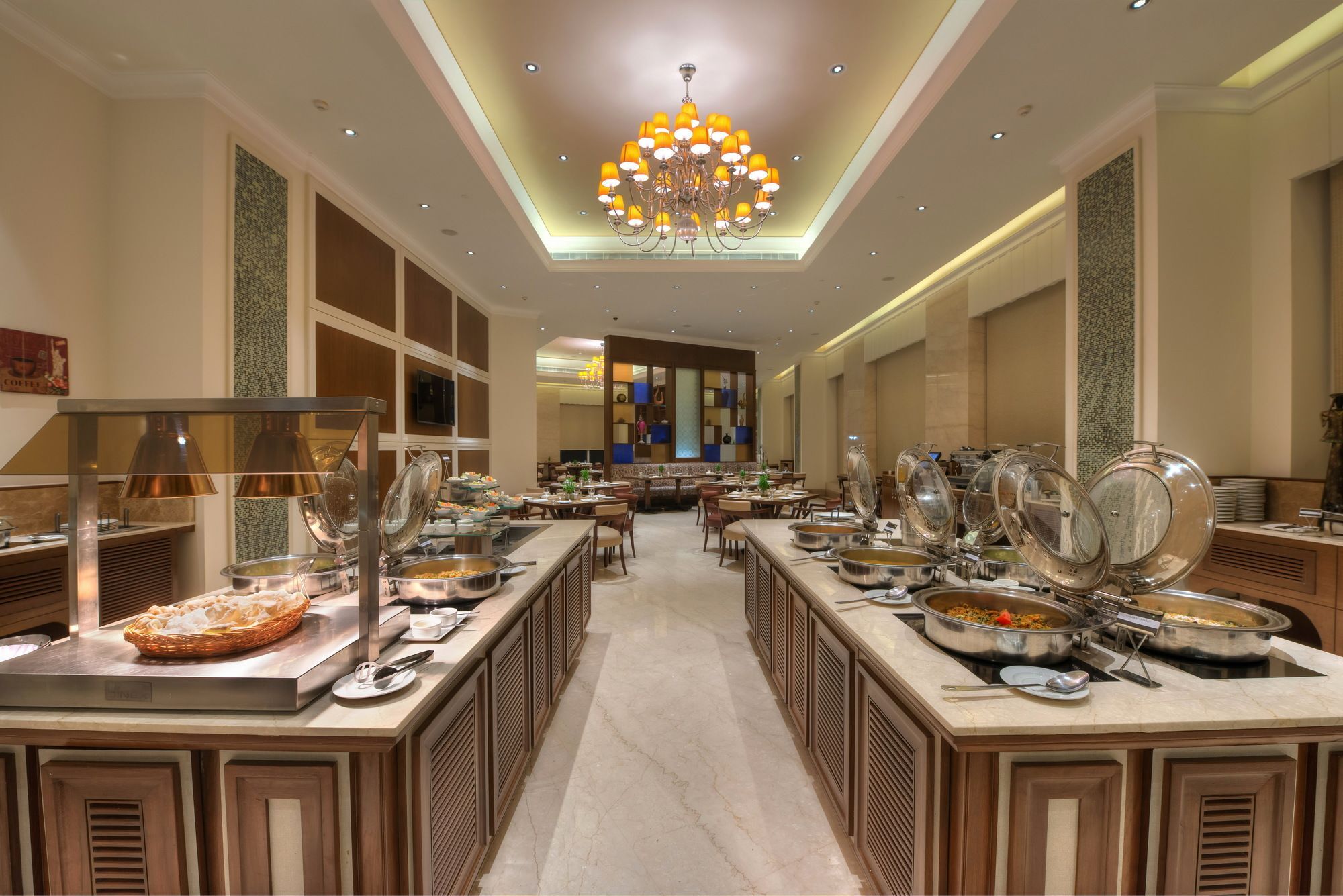 Ramada Plaza Chennai Hotel Exterior photo The buffet at the hotel